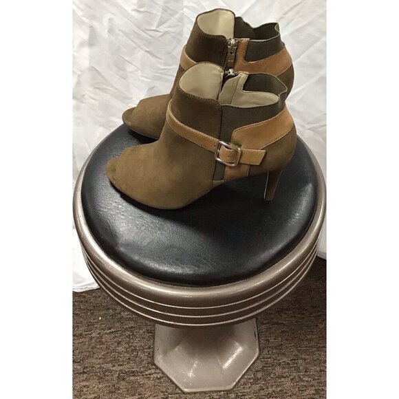 Mark Fisher Ankle Heals With Open Toe 7 M 🤩 - Picture 2 of 6